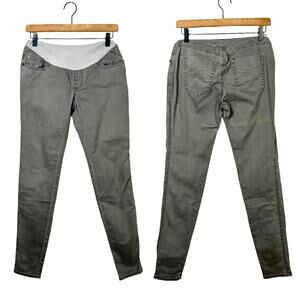 A Pea in the Pod | XS Maternity Gray Full Panel Skinny Jeans